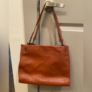 American Leather brown purse